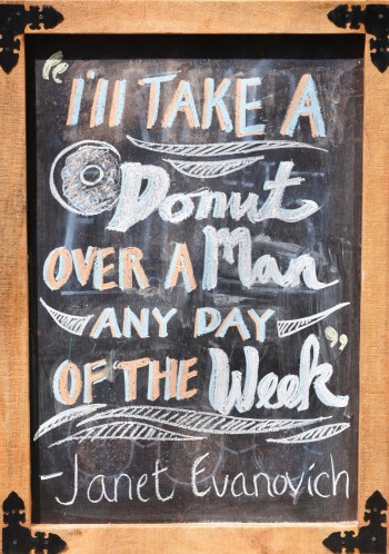 Holtman's Donuts Evanovich Quote