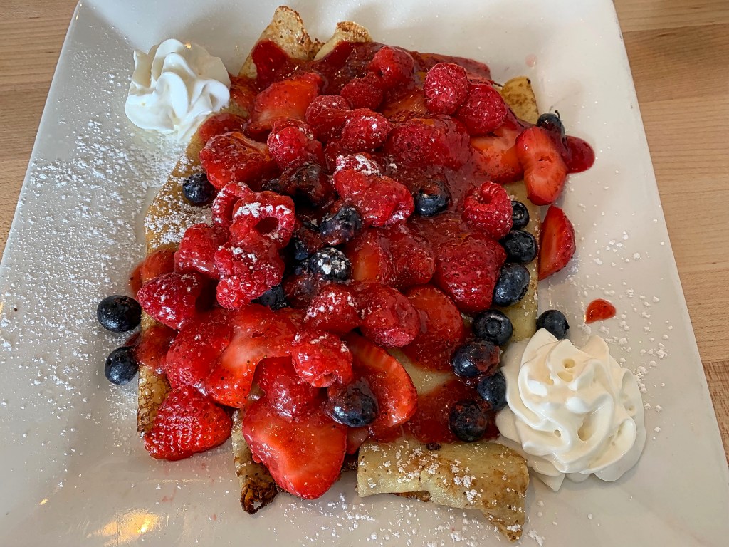 Red, White And Blue Crepes To Celebrate The Women’s World Cup Final – United States vs.&nbsp;Netherlands